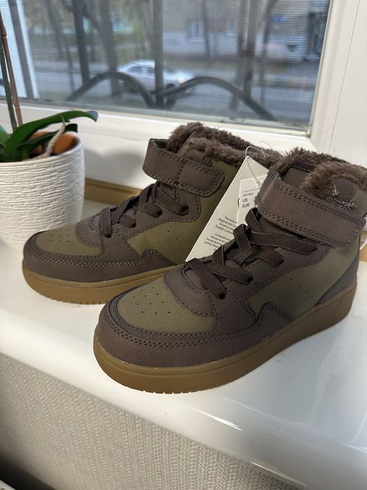 Ботинки,хайтопы,кеды зимние hm