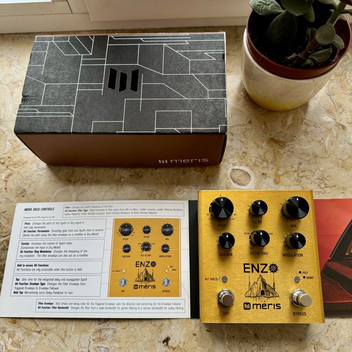 Знижка! Meris Enzo Multi-Voice Synthesizer — гітарна педаль-синтезатор