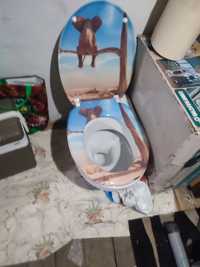 Toaleta do zabudowy Cersanit nowa deska