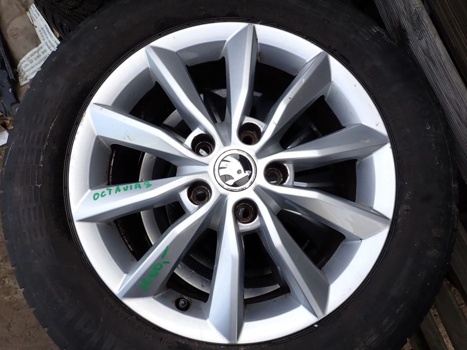 SKODA OCTAVIA III KOLA ALUFELGI Z OPONAMI 16 CALI