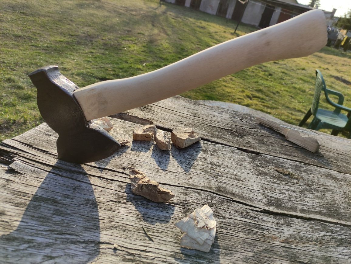 Toporek siekiera survival tomahawk Wermachtu saperski wyprawowy biwak