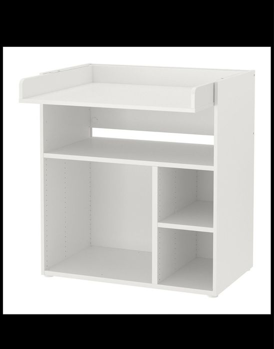 IKEA SMÅSTAD (ИКЕА СМАСТАД) Пеленальний столик/письмовий стіл, білий