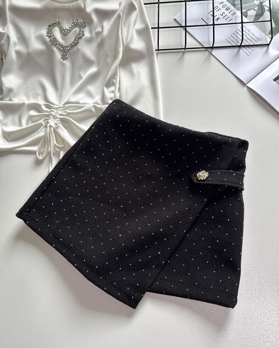 Стильна тепла спідниця - шорти юбка від 4 до 14 років