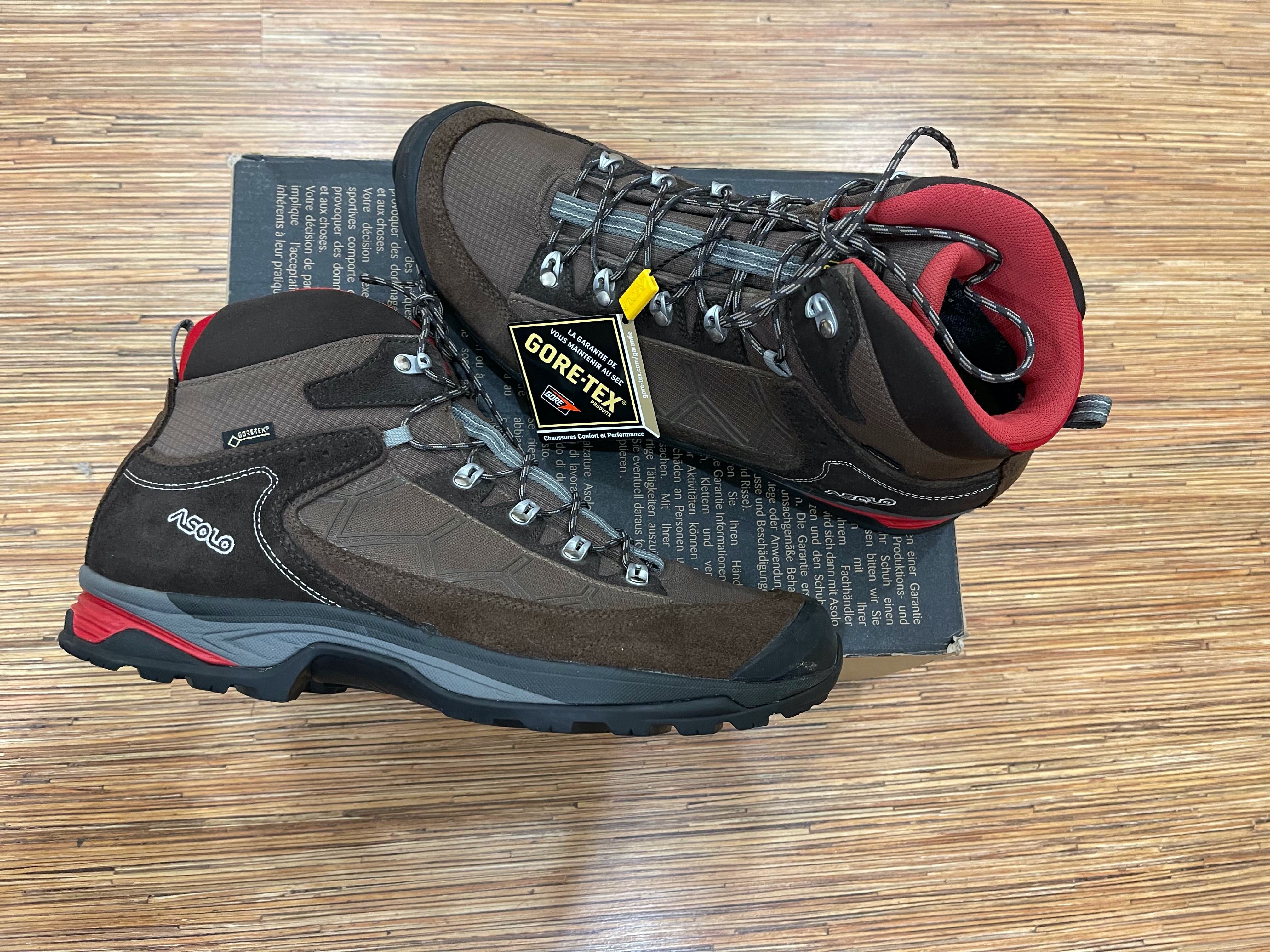 НОВЫЕ ботинки Asolo Falcon MM GTX, Root/Brown, 45 р-р, 29,5 см.