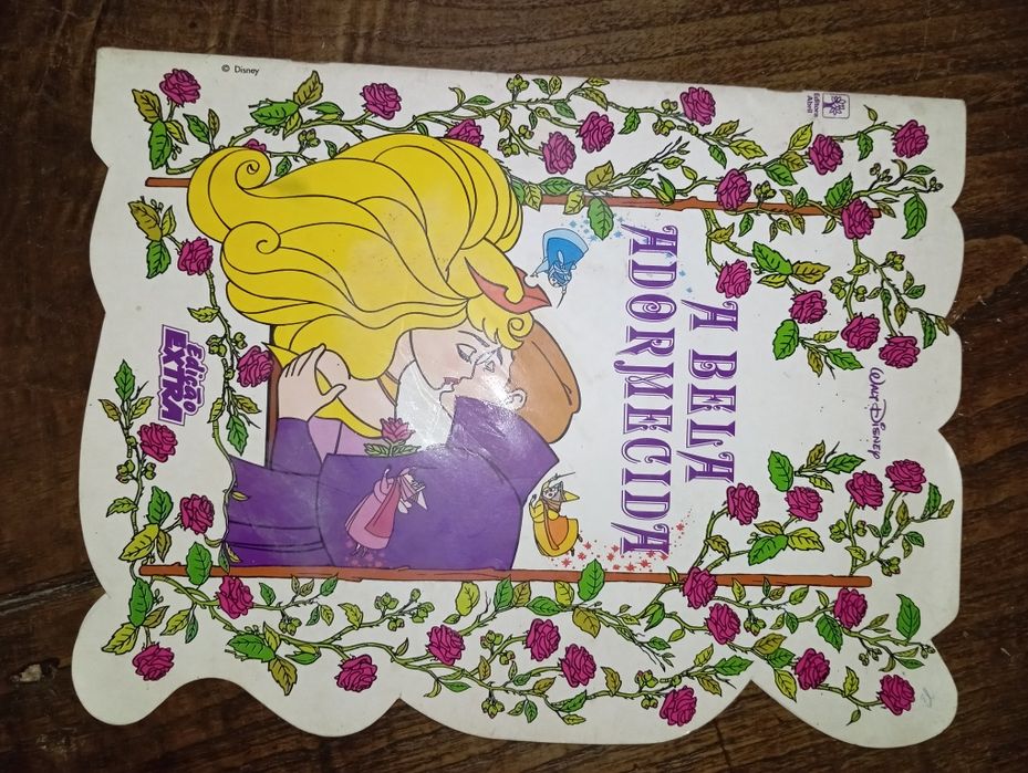 Livro Banda Desenhada Vintage "A Bela Adormecida" - Disney