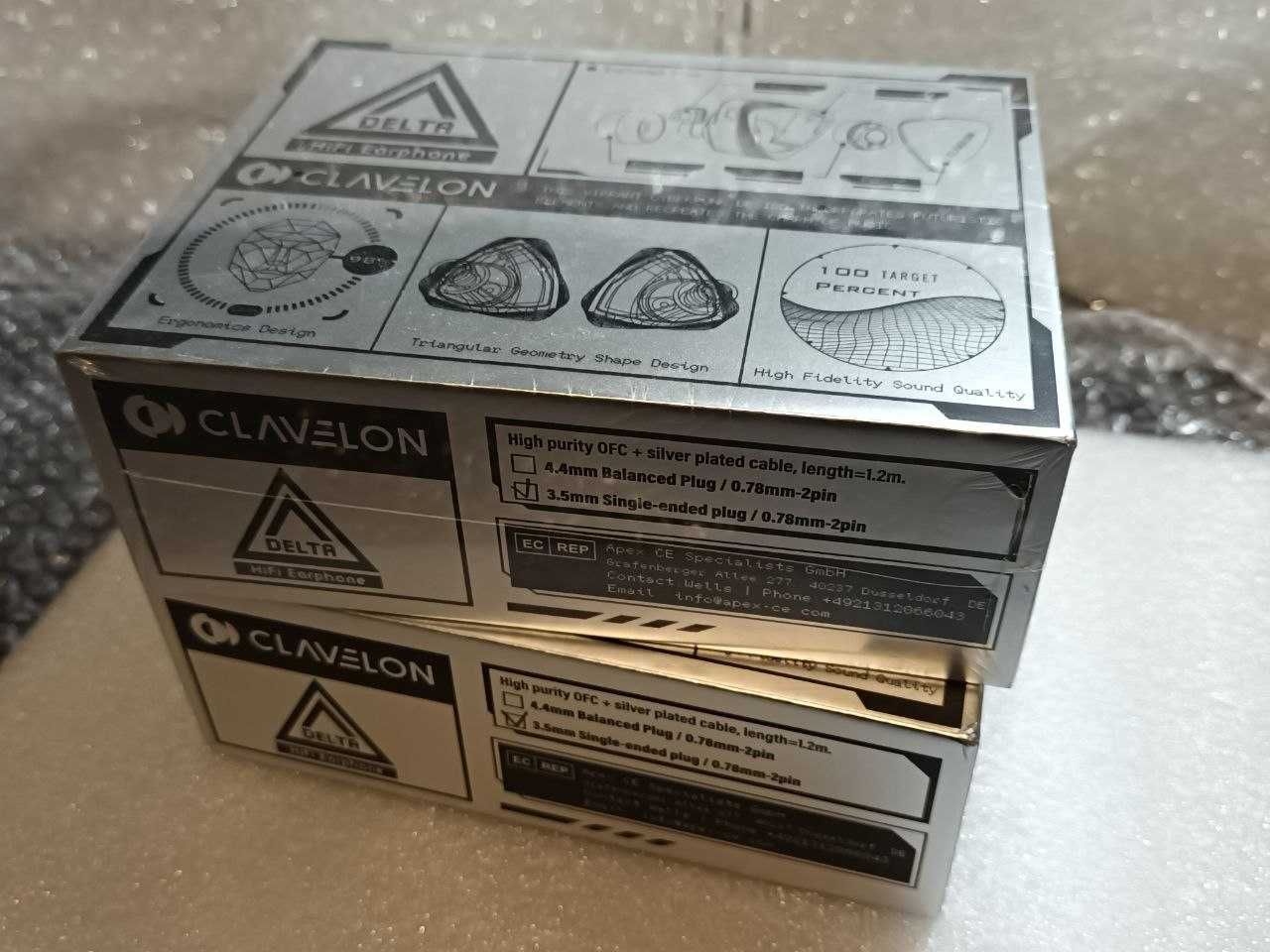 Наушники Clavelon Delta Hi-Res Audio