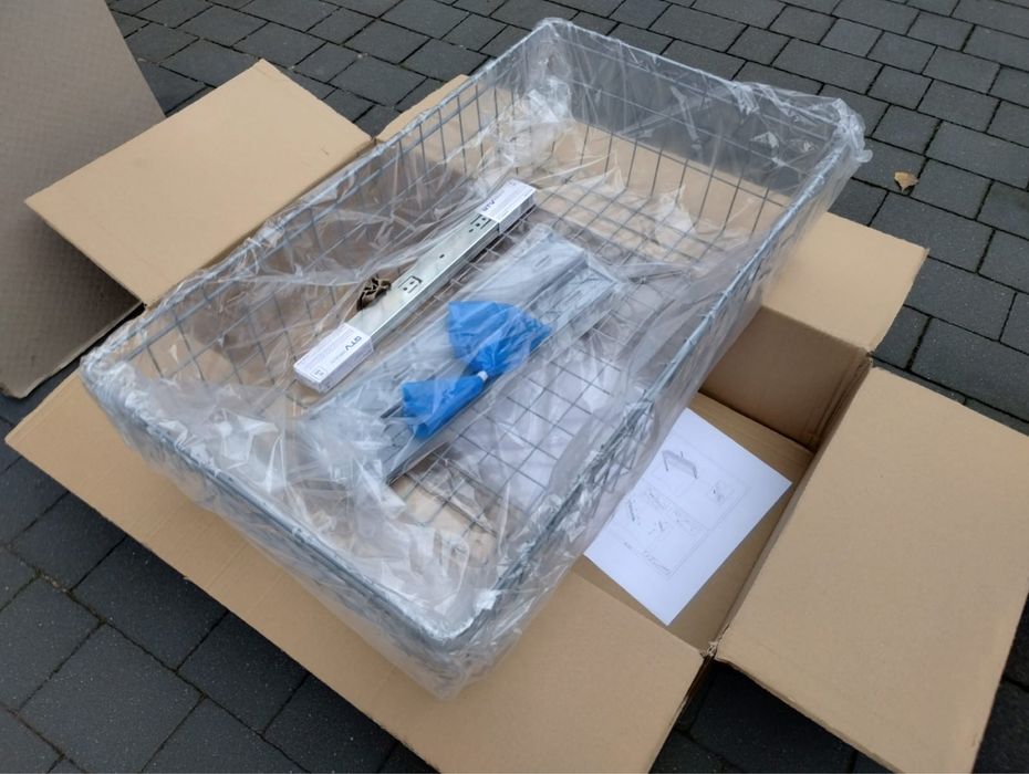 Kosz szuflada do szafy garderoby nowy