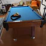 Mesa de snooker a recuperar