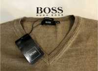 Hugo Boss пуловер, свитер, кофта, шерсть, XL (Zilli, Bogner)