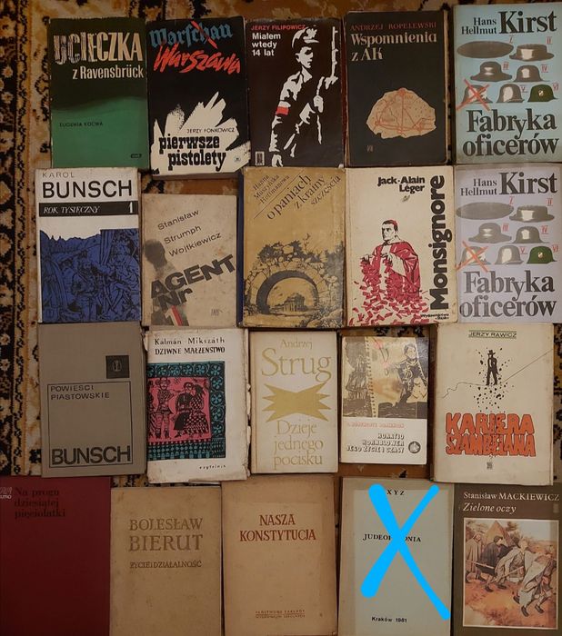 Kilka książek historycznych II wojna i inne