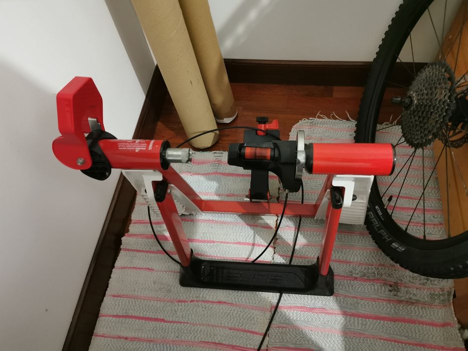 Rolo de treino elite + pneu slick