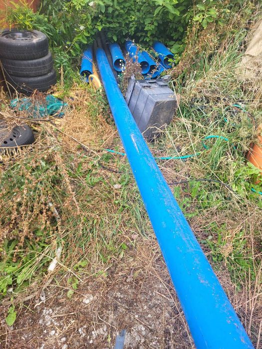 Rury studzienne 160 mm ścianka 5,5 mm . 8 sztuk x 6m