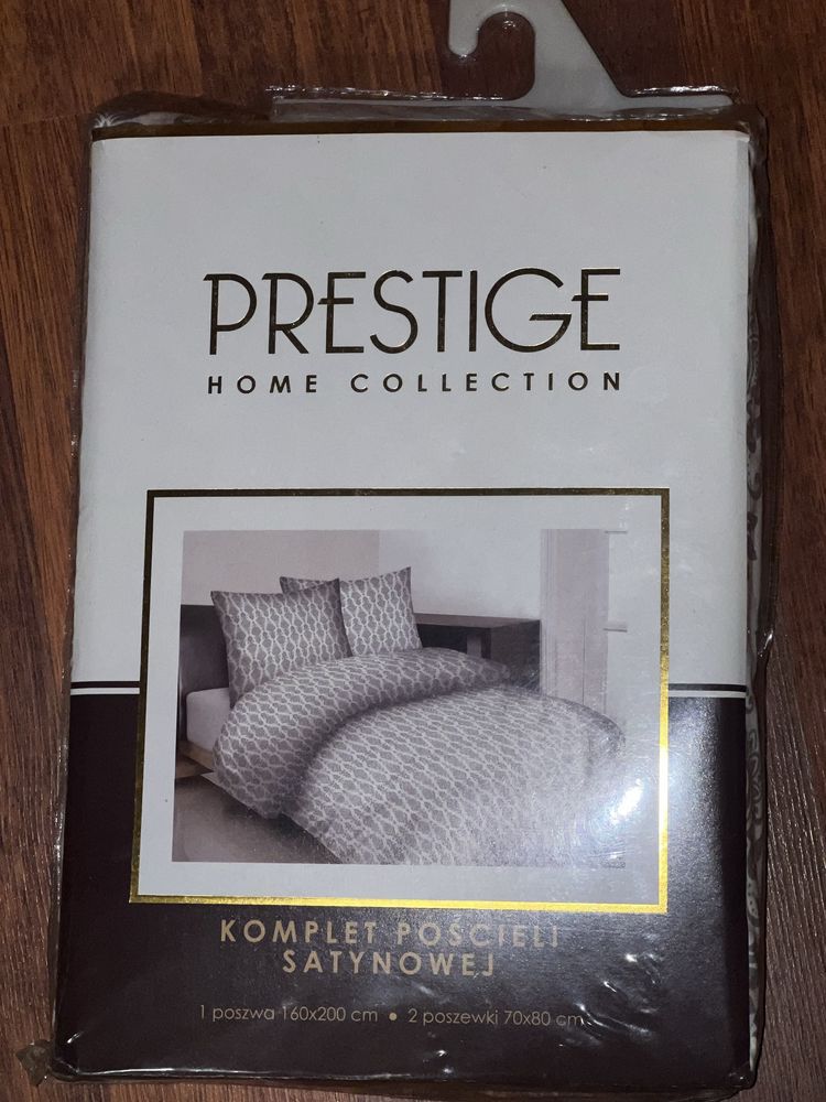 Komplet pościeli satynowej prestige 160x200
