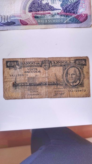 Colecção rara 40 Notas Banco Angola