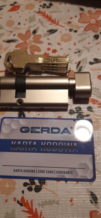 Wkładka do zamkaz gałką Gerda exxo  G45/30