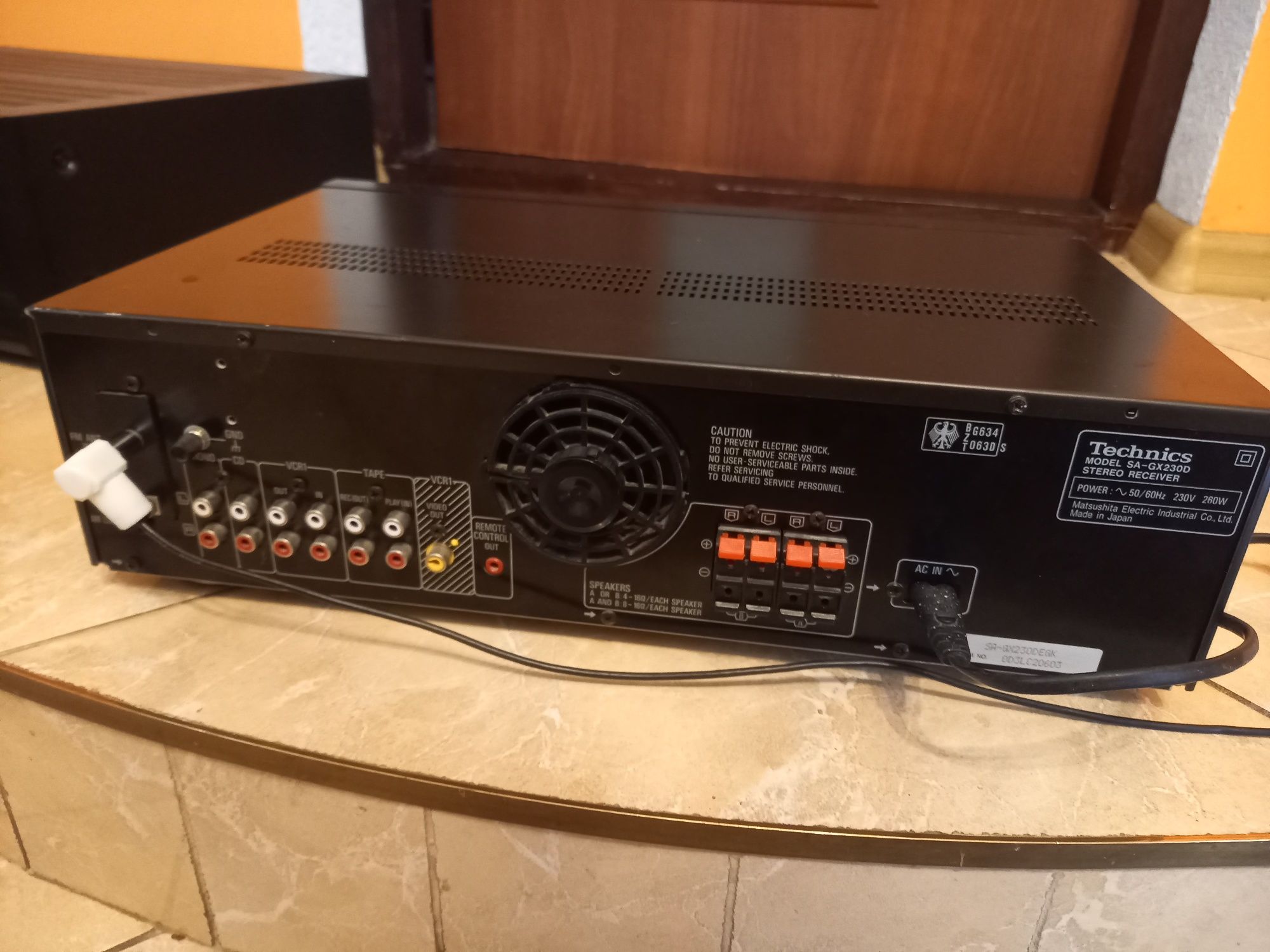 Amplituner technics SA-GX230D+bluetooth
