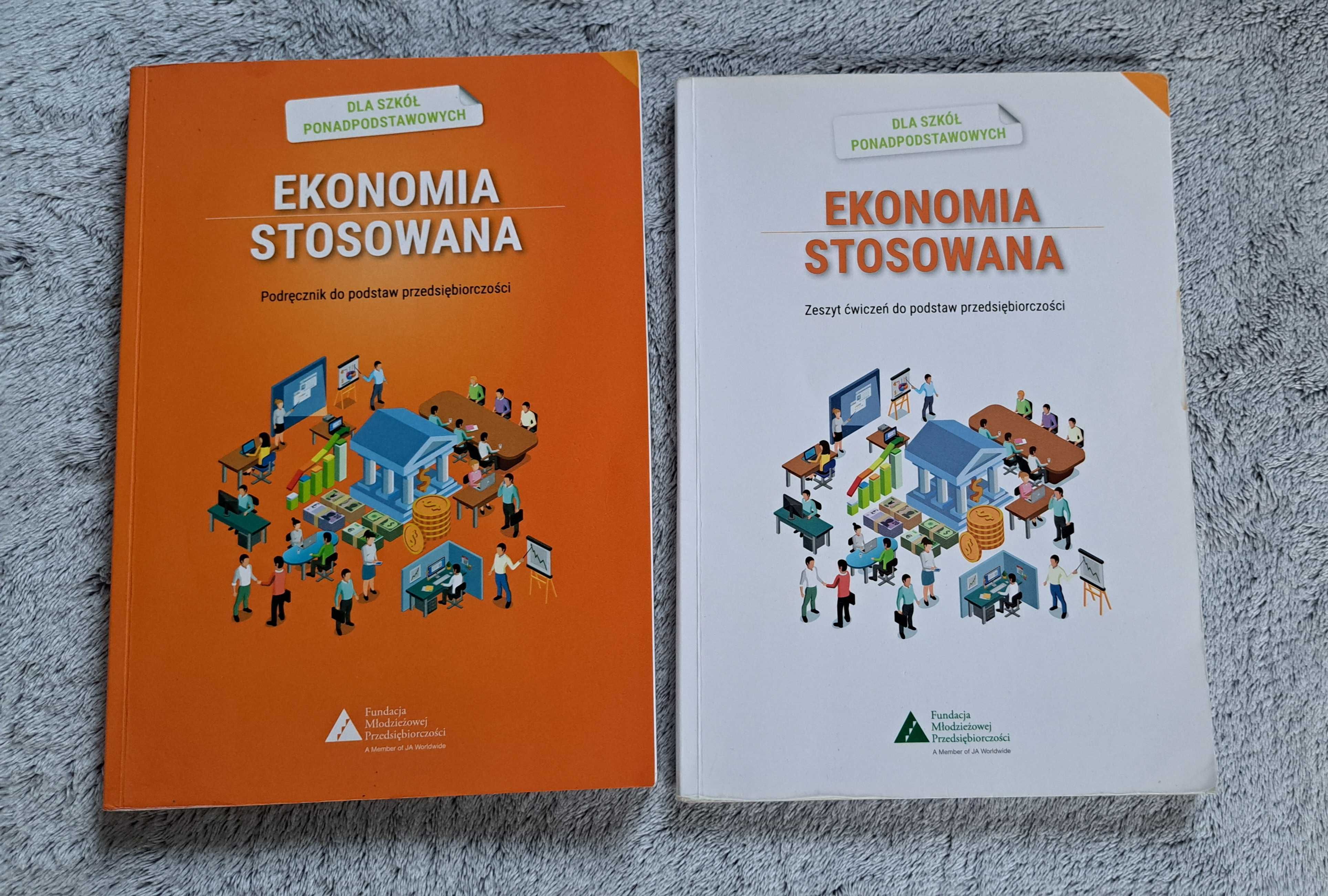 Zestaw: Ekonomia stosowana podręcznik i zeszyt ćwiczeń