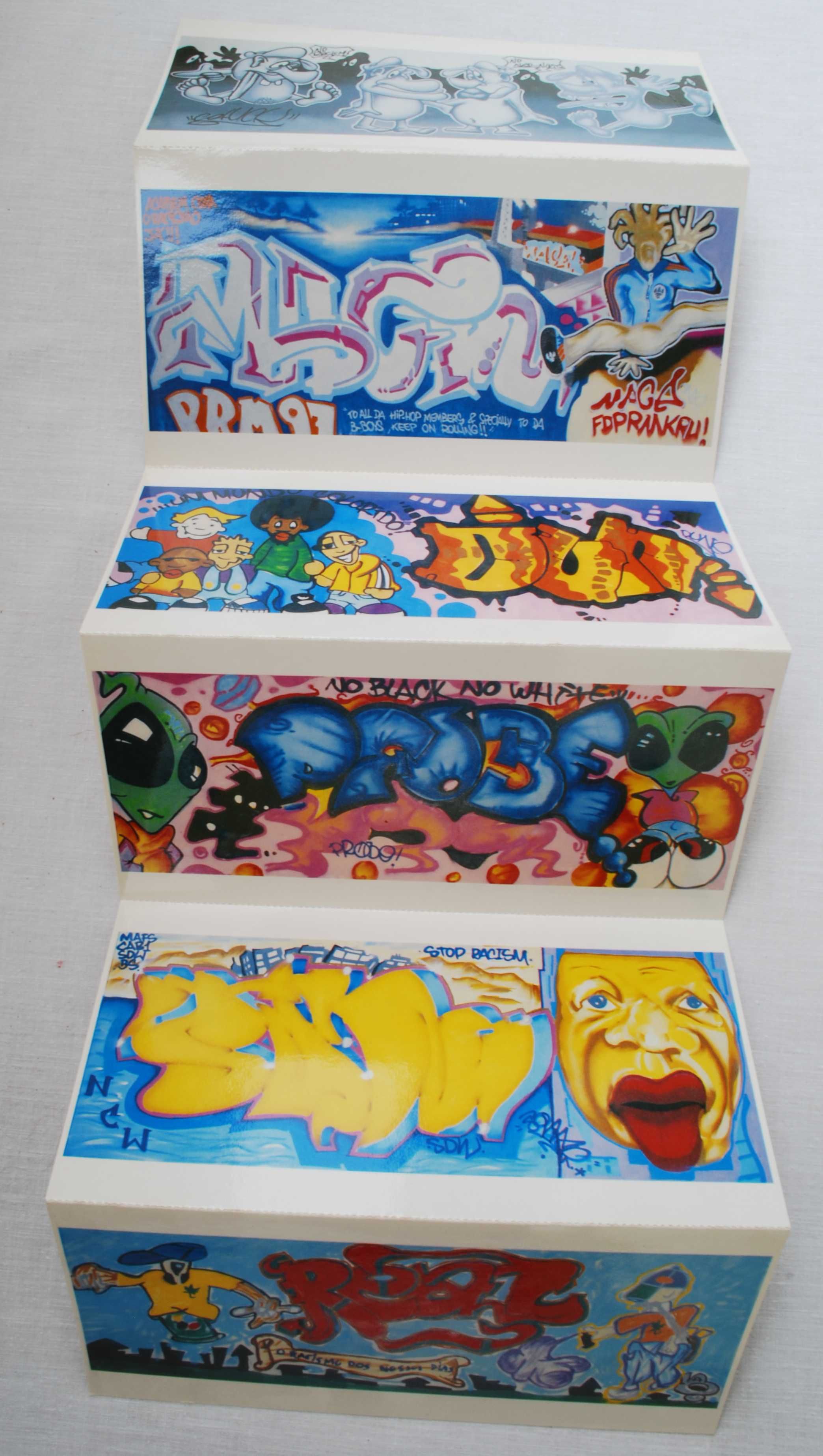 Conjunto de 6 postais do Concurso “Oeiras Grafitis/97”
