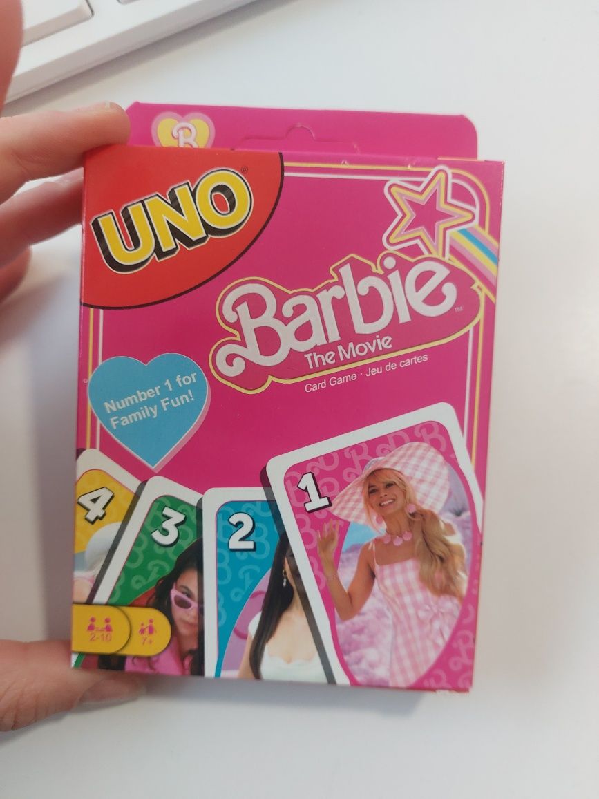 Nowe Karty Uno Barbie