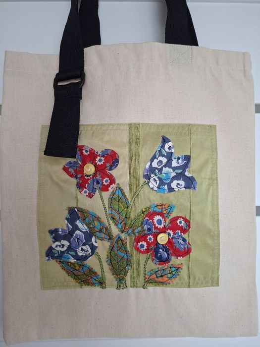 Шопери з текстильною аплікацією