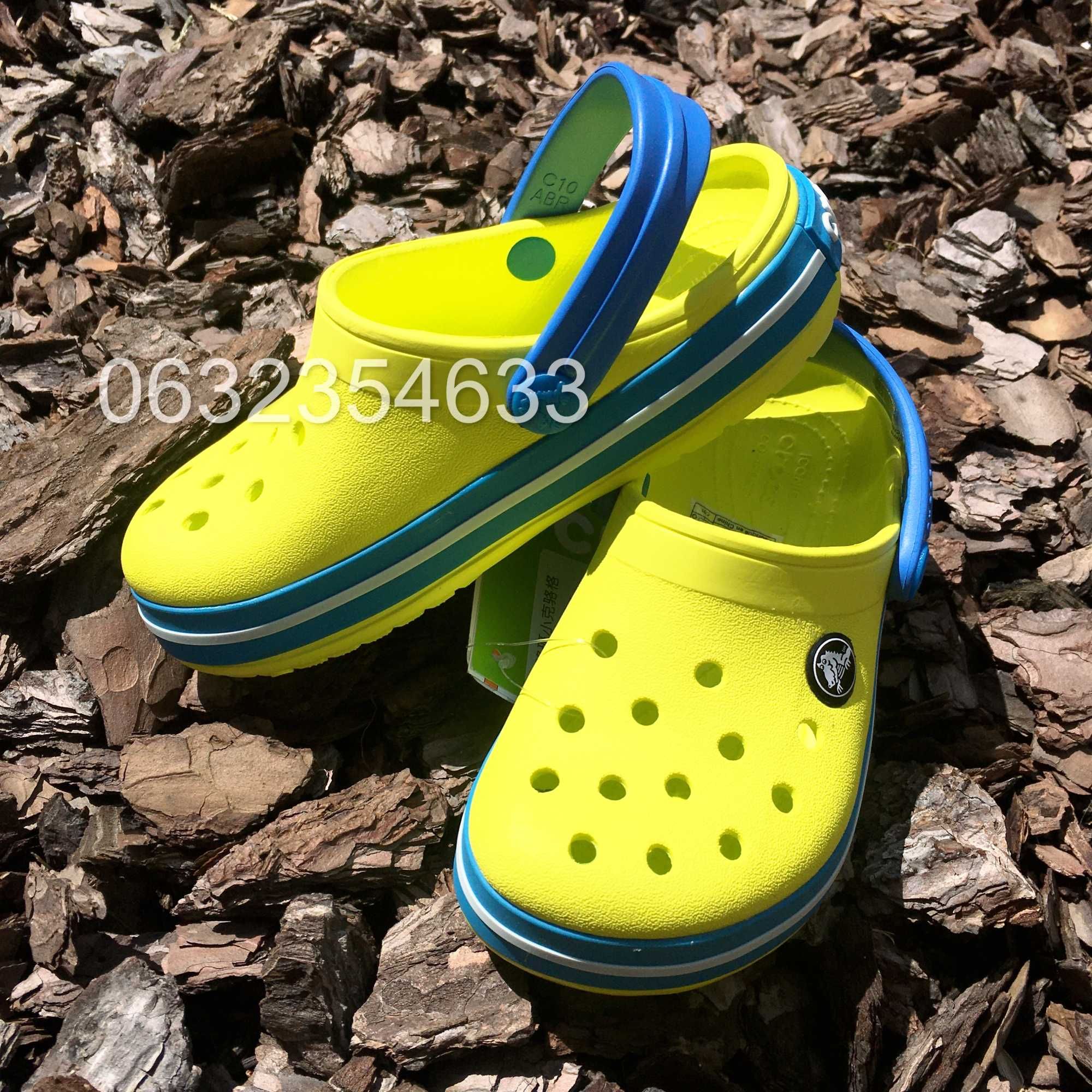 Крокси для хлопчика та дівчинки Crocs Crocband kids дитячі! Нові!