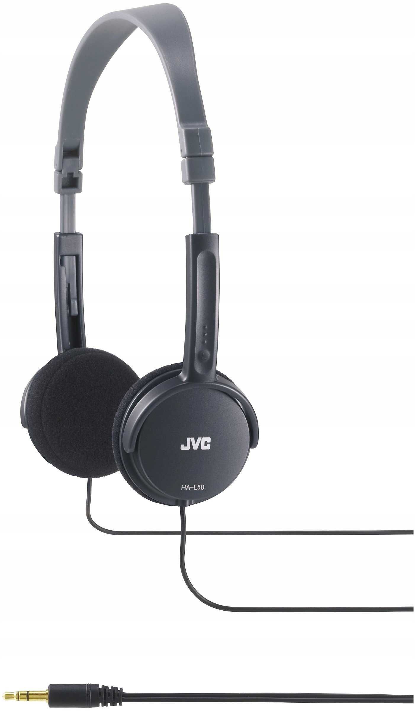Słuchawki nauszne JVC HA-L50 B miniJack