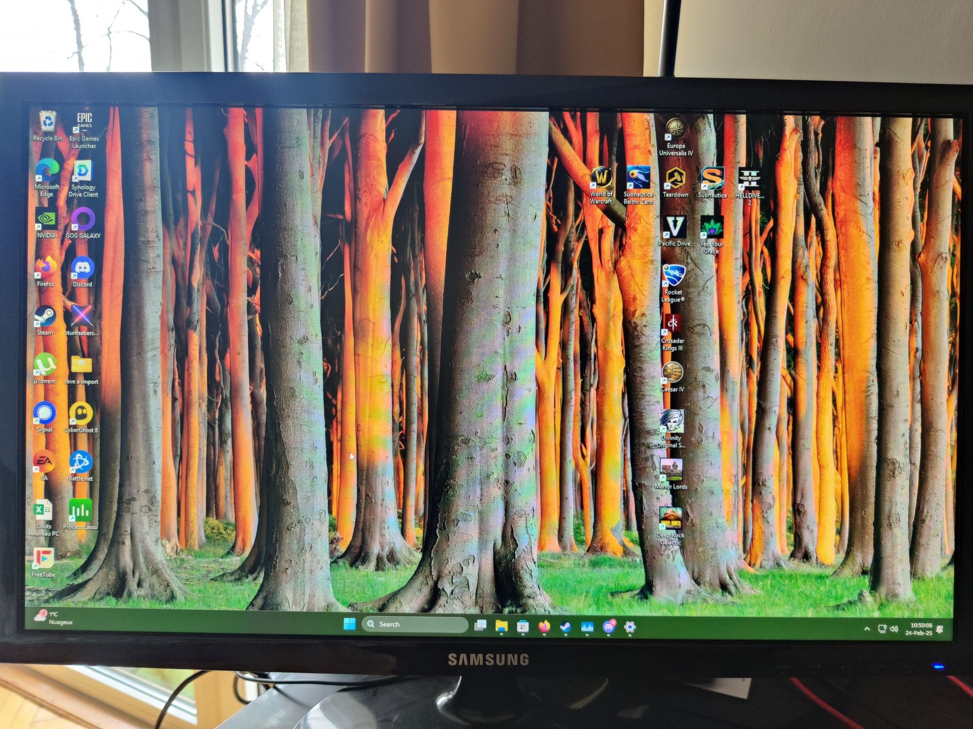 Monitor Samsung S24D330H 24'