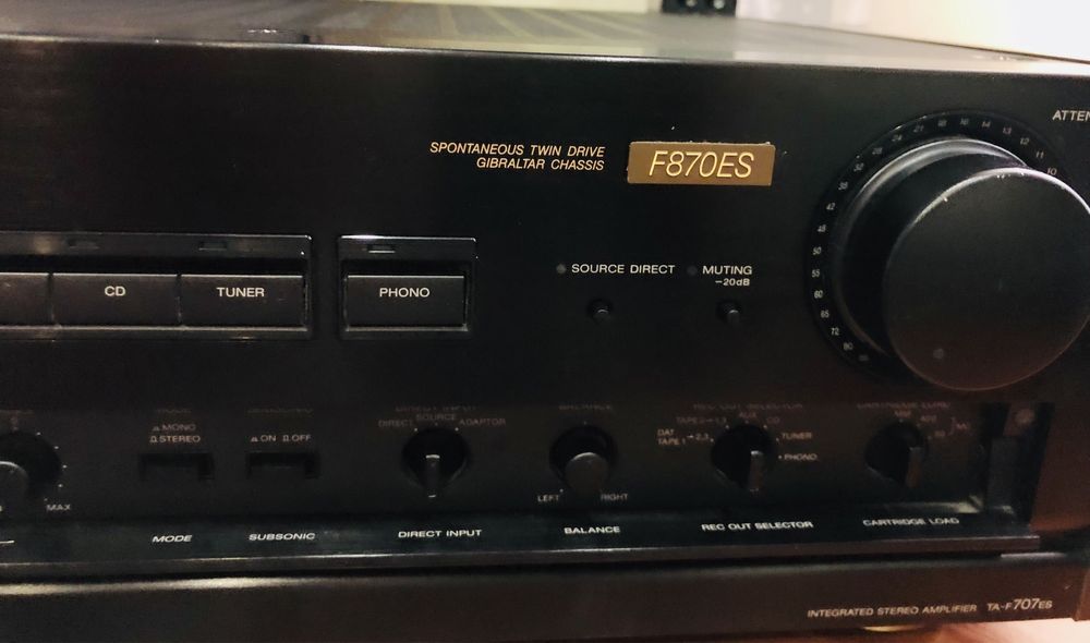 Усилитель Sony ta f870 es