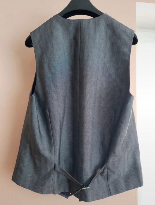 3-częściowy garnitur męski w prążki Dagstój