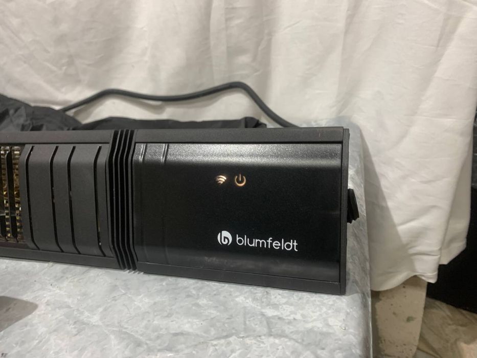 Обігрівач інфрачервоний Klarstein Gold Bar 3000 Вт Чорний (10046347)