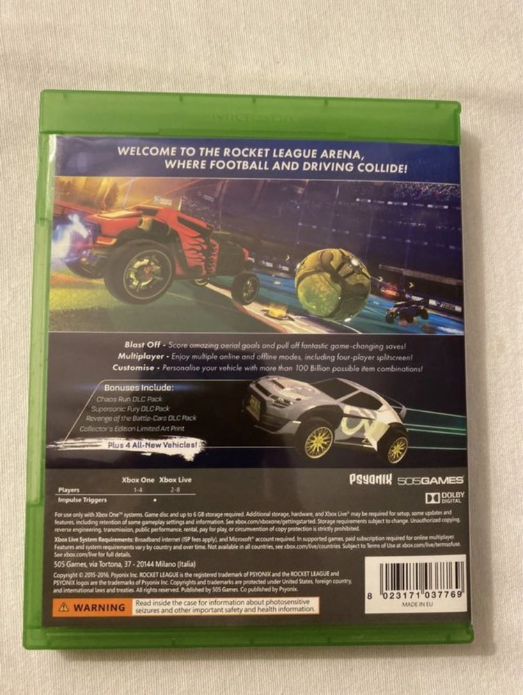 Rocket League Xbox One Collector’s Edition