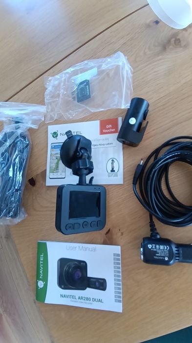 Wideorejestrator Navitel AR280 Dual - PRZÓD + TYŁ Night vision Full HD