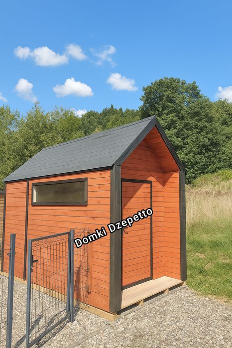 Domek ogrodowy STODOŁA nowoczesny KOMPLEKSOWO