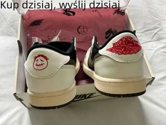 Jordan 1 Retro Low OG SP Travis Scott Reverse Mocha unisex:44