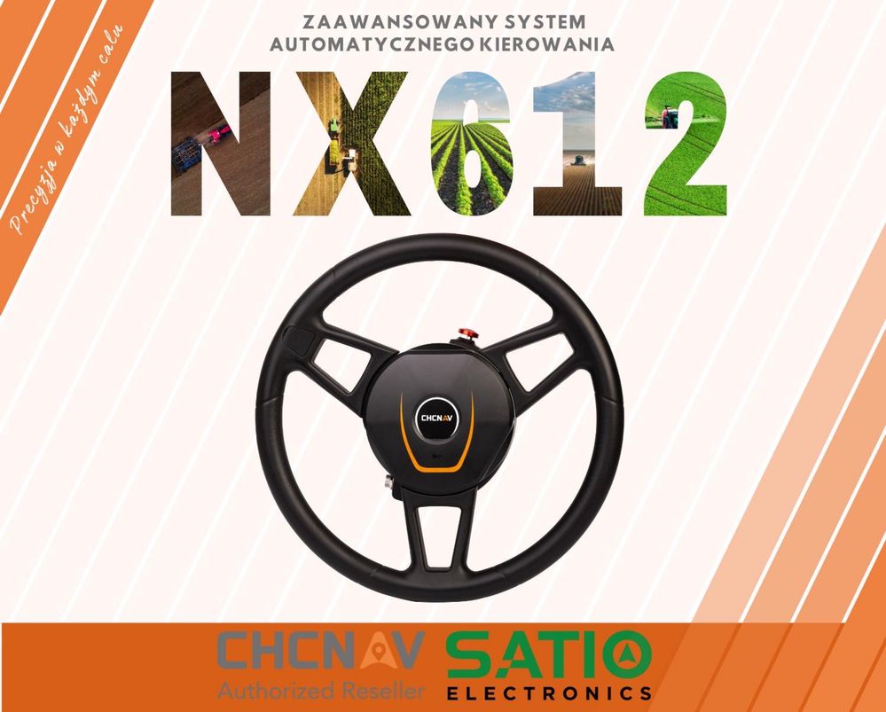 Nawigacja rolnicza CHCNAV NX 612 RTK | ISOBUS | Section Control