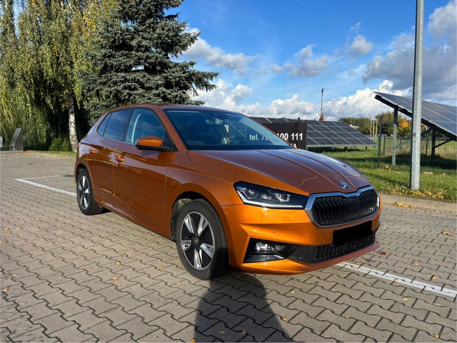Skoda Fabia 2022, Niski Przebieg, Kamera Cofania, Dwa kluczyki
