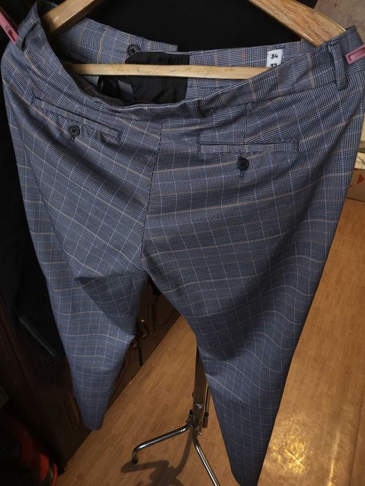 Джинсы (chino Jack&jones Marco slim Дания w34 stretch grey.