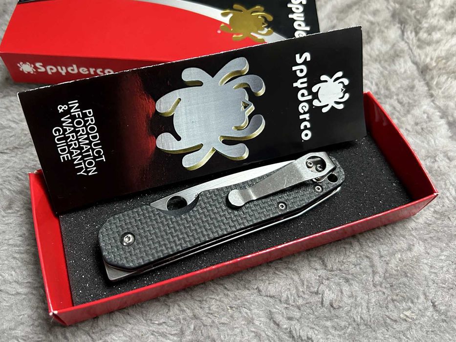 Nóż Spyderco Smock CPM S30V, Carbon/G-10 - C240CFP - NÓWKA