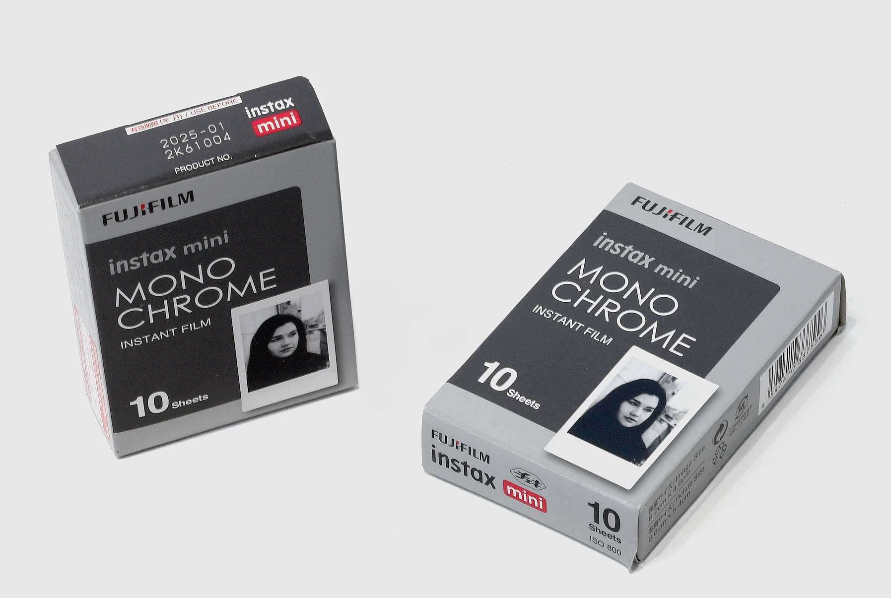 Монохромна миттєва плівка Fujifilm Instax Mini (10 експозицій)