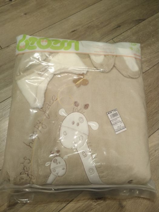 Kocyk rozpinany do wózka i nosidełka