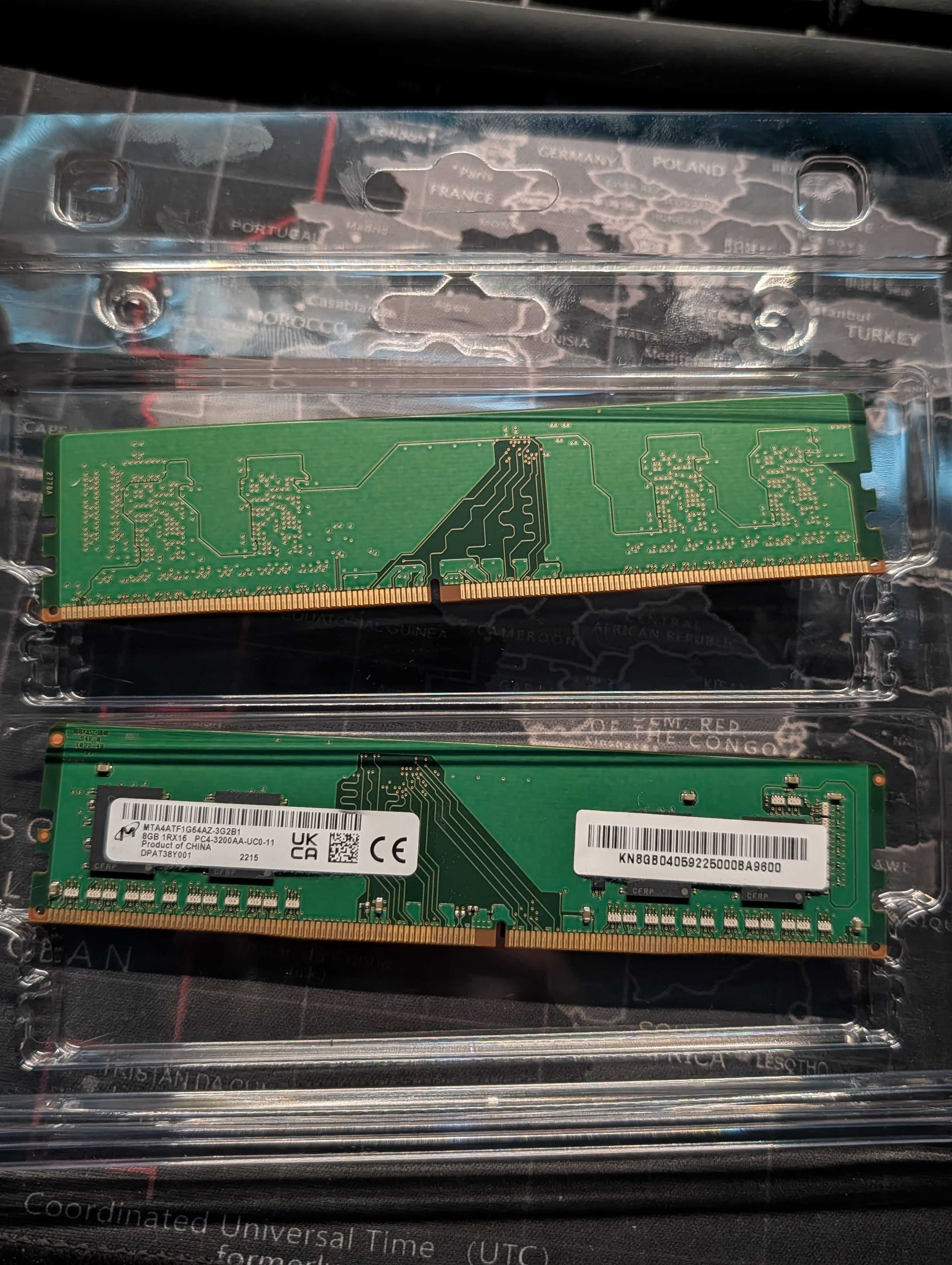 Pamięć RAM 16GB Micron 2x 8GB DDR4-3200 DIMM