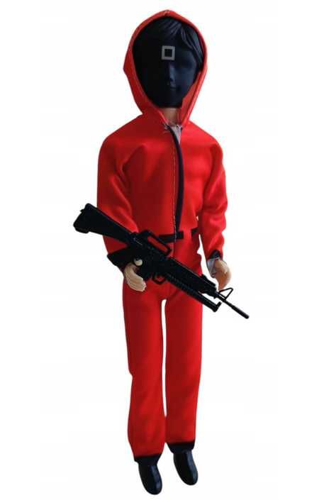 Figurka Lalka Squid Game Nowość 30 cm - Strażnik Lider Boss