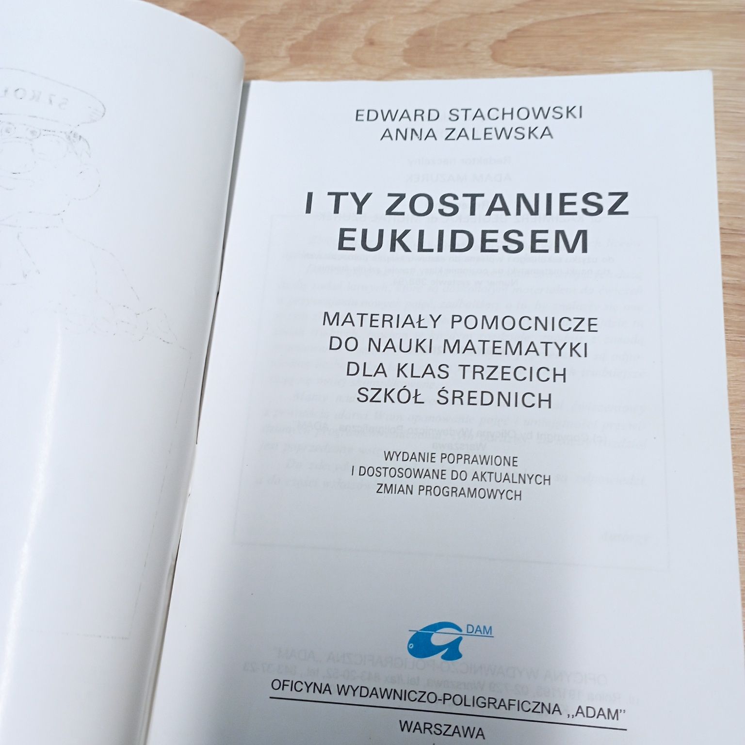 I ty zostaniesz Euklidesem nowy podręcznik