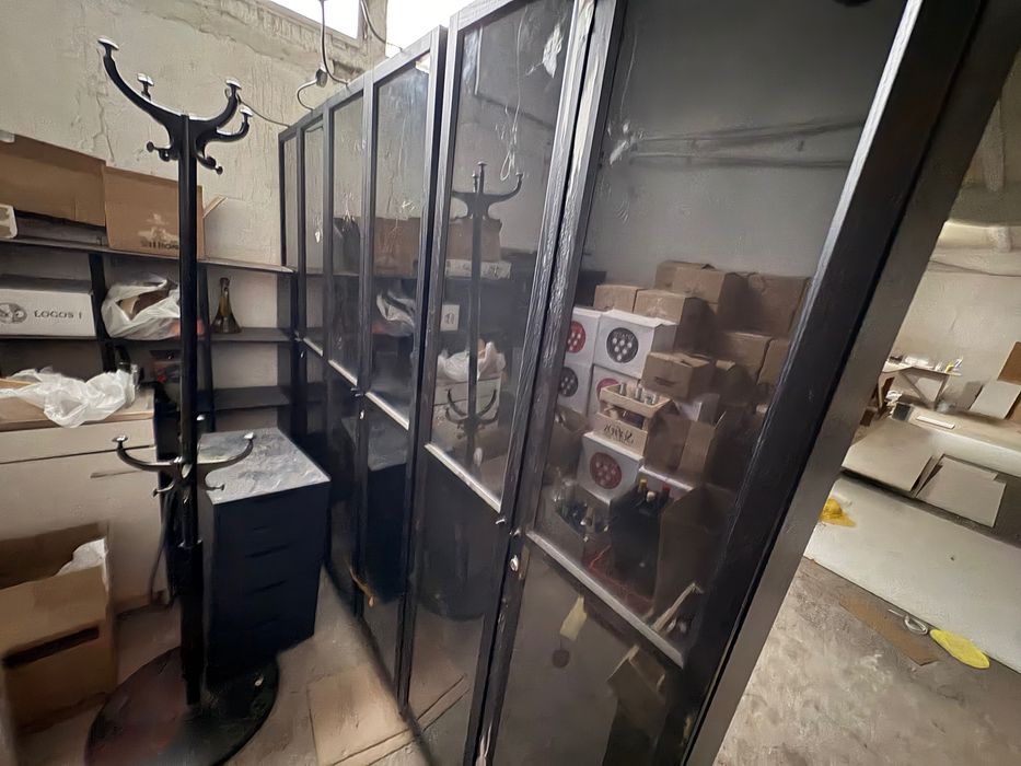 Witryna duża drzewiana