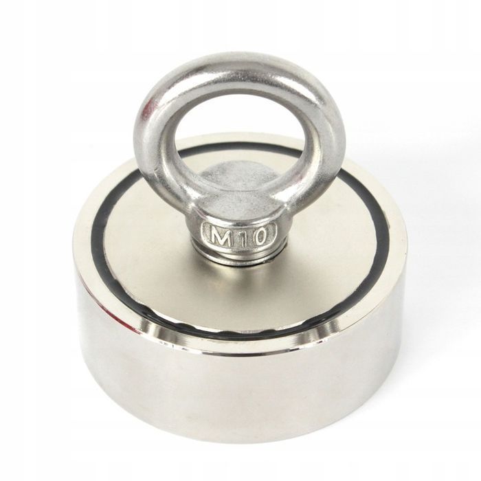 Magnes Neodymowy Uchwyt 100Kg Do Poszukiwań + Lina