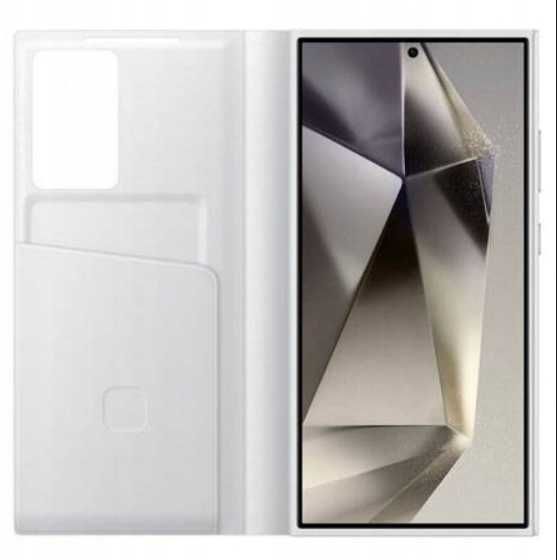 Samsung Smart View Wallet Case do Galaxy S24 Ultra Biały