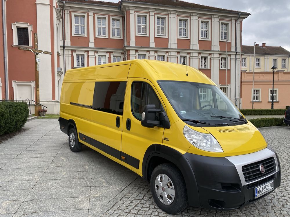 Fiat Ducato 2.3D 7 osobowa brygadowka 2010r  bardzo zadbany