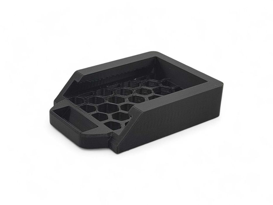 Uchwyt Baterii Parkside X20V - Solidna Jakość Wytrzymały / Czarny