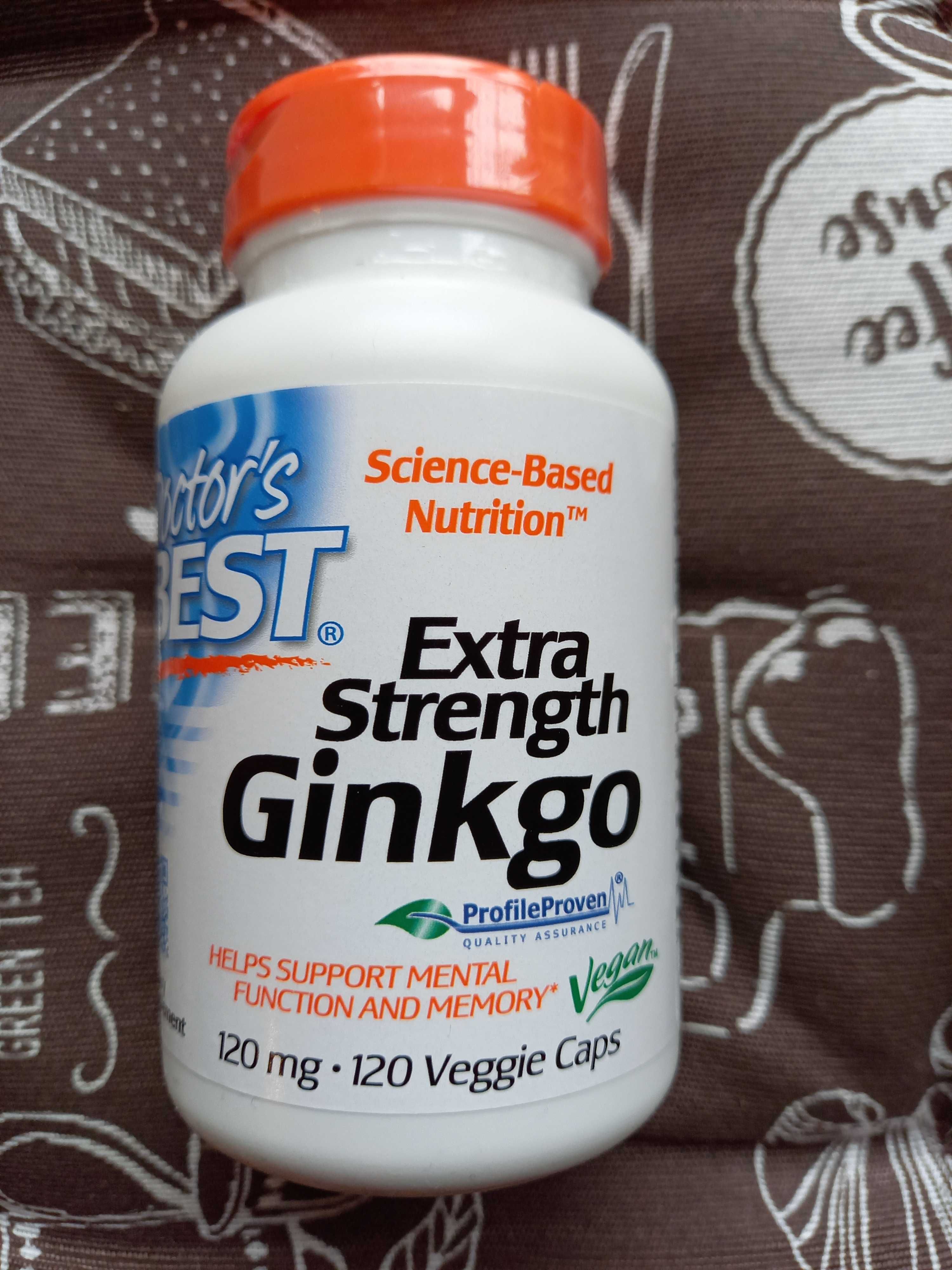 Гингко Билоба, вітаміни Гінгко білоба Ginkgo Biloba, Dr Best Now foods