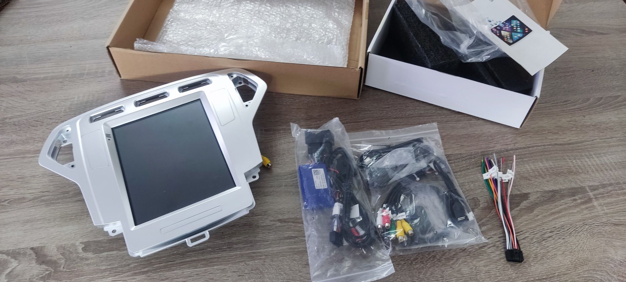 Radio android 12 Tesla 2/32GB Ford Mondeo mk4 Galaxy A/C 2007/2010